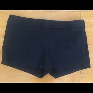 Black trousers shorts